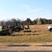 Cantonment area infrastructure work at Fort McCoy