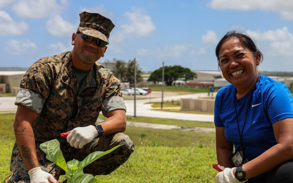 Native tree planting held by Marine Corps Base Camp Blaz