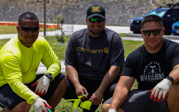 Native tree planting held by Marine Corps Base Camp Blaz