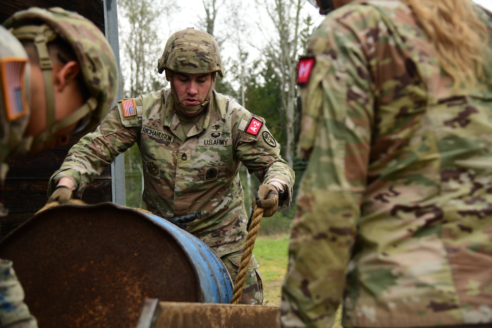 Leader Reaction Course,  Medical Readiness Comand's best Leader Competition