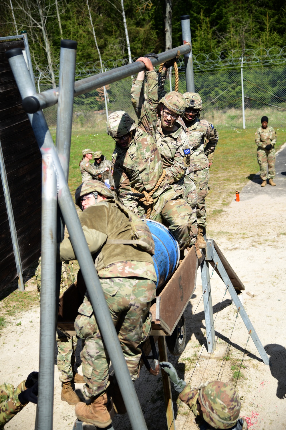 Leader Reaction Course,  Medical Readiness Comand's best Leader Competition