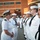 Cherry Point Sailors Conduct Summer Dress White Inspection