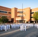 Cherry Point Sailors Conduct Summer Dress White Inspection