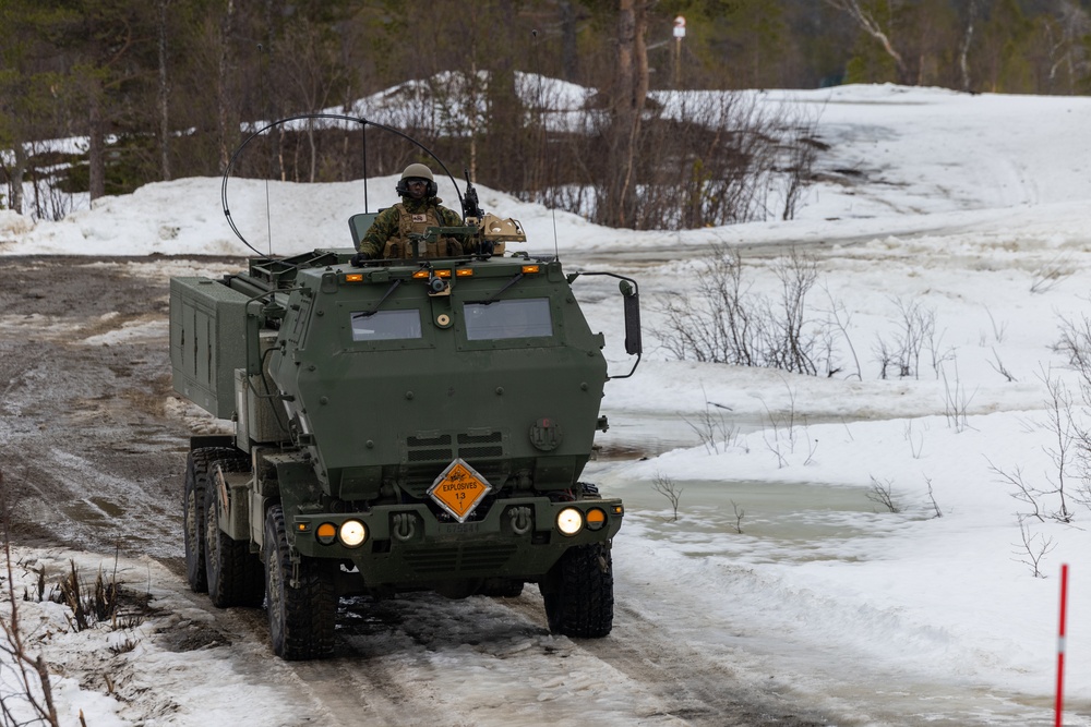 2/10 Marines Conduct HIMARS Training in Norway