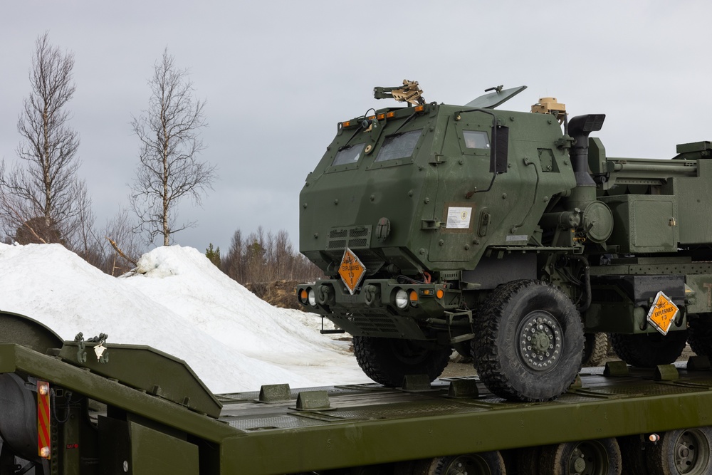 2/10 Marines Conduct HIMARS Training in Norway