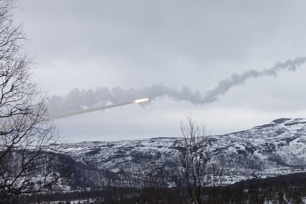 2/10 Marines Conduct HIMARS Training in Norway