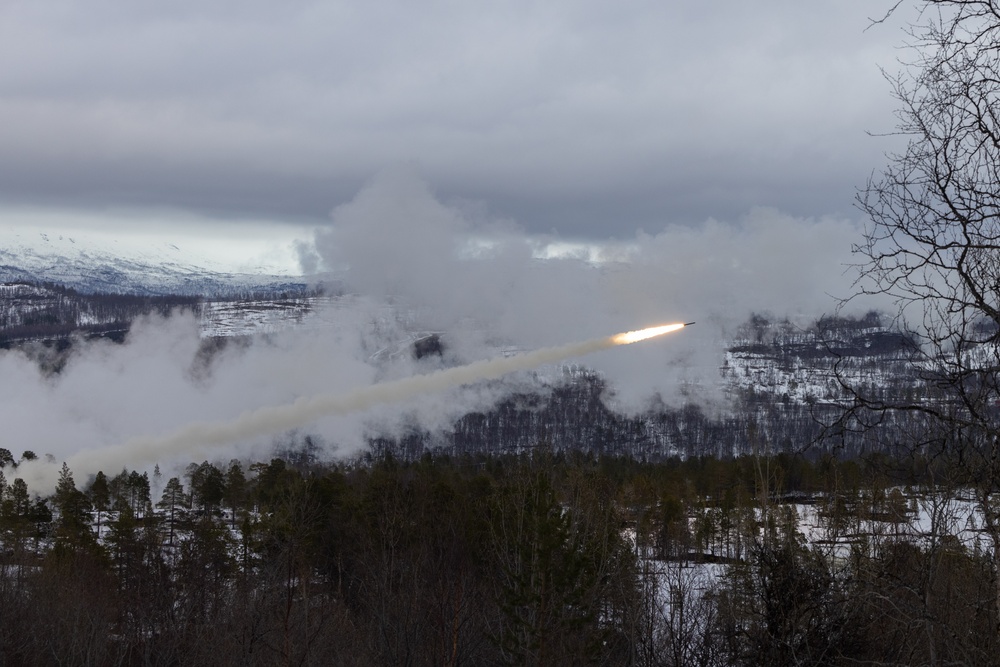 2/10 Marines Conduct HIMARS Training in Norway