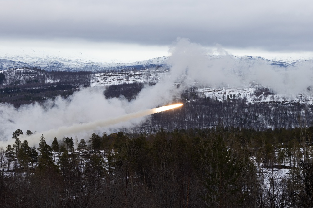 2/10 Marines Conduct HIMARS Training in Norway