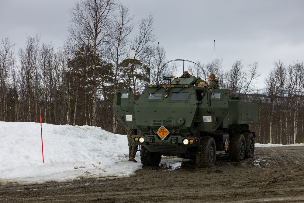 2/10 Marines Conduct HIMARS Training in Norway