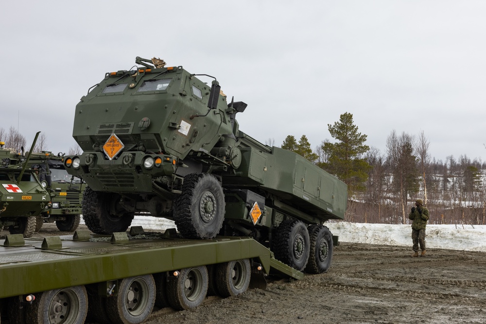 2/10 Marines Conduct HIMARS Training in Norway