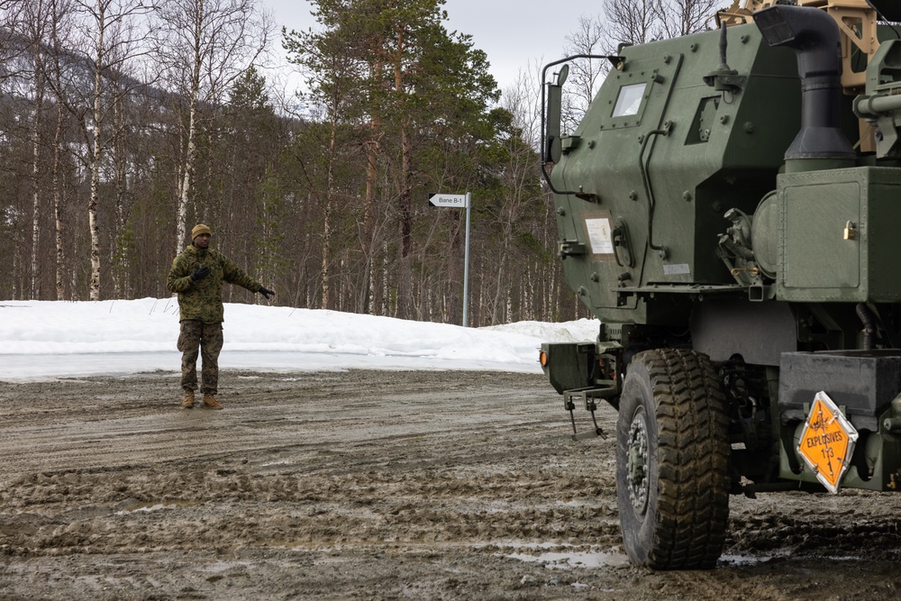 2/10 Marines Conduct HIMARS Training in Norway