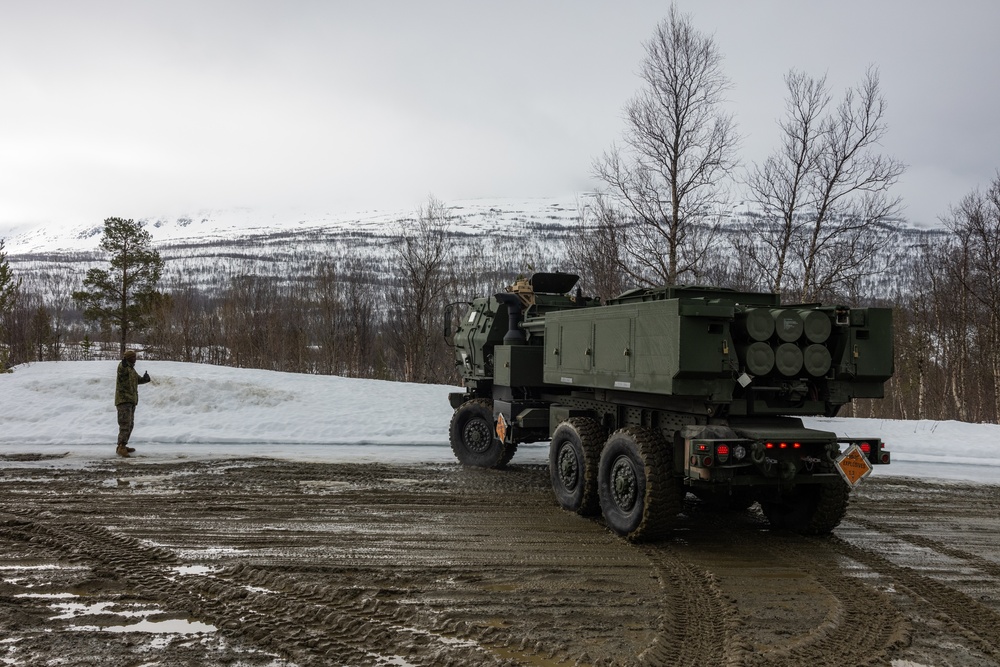 2/10 Marines Conduct HIMARS Training in Norway