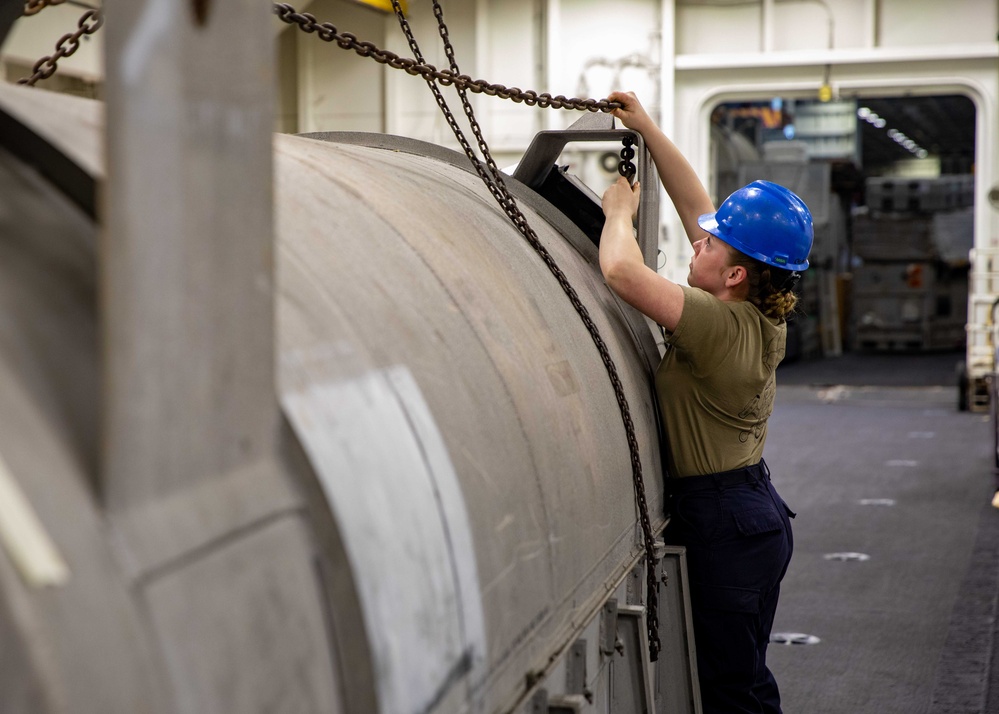 Daily Operations Aboard USS George H.W. Bush (CVN 77)