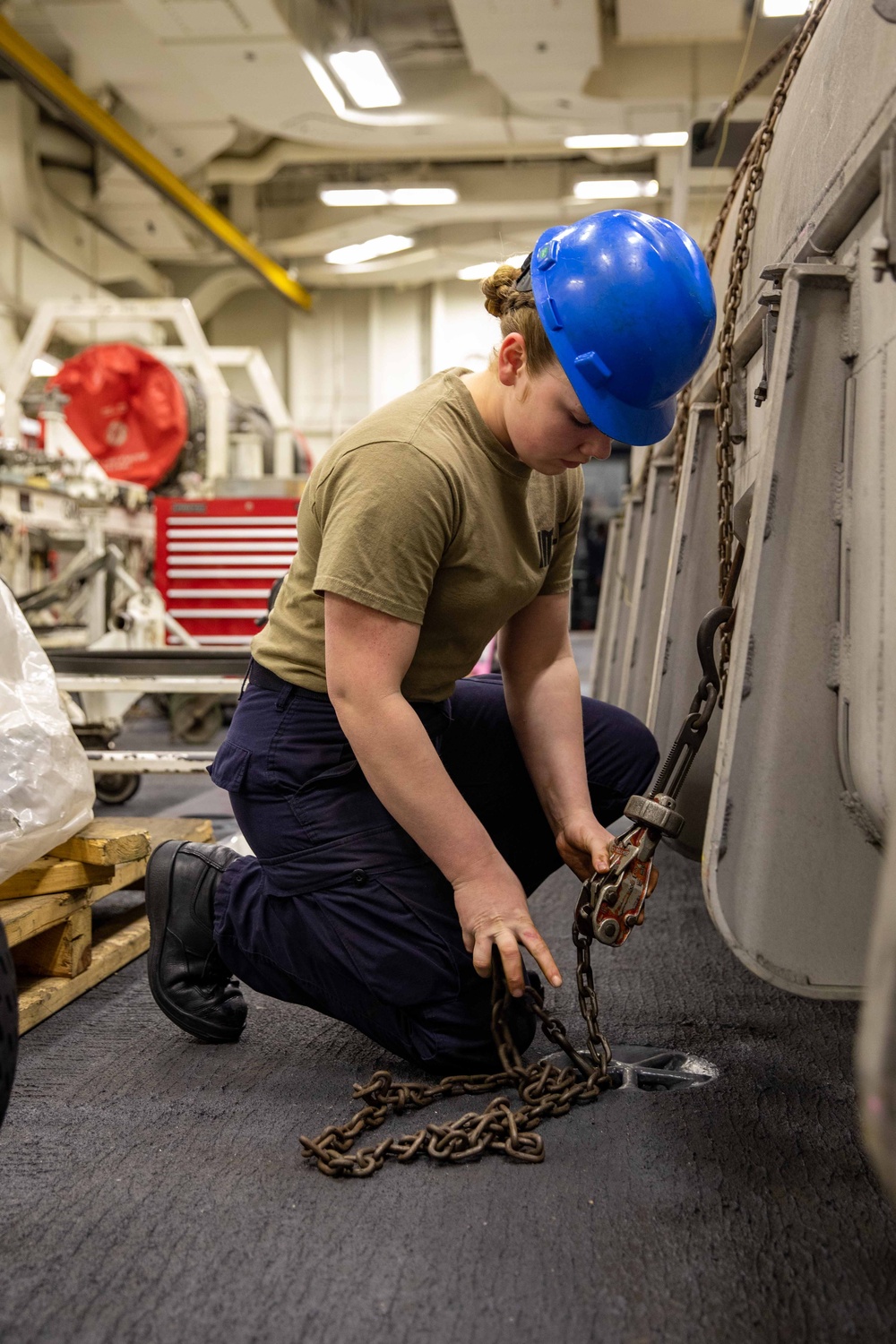 Daily Operations Aboard USS George H.W. Bush (CVN 77)