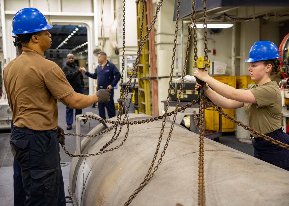 Daily Operations Aboard USS George H.W. Bush (CVN 77)