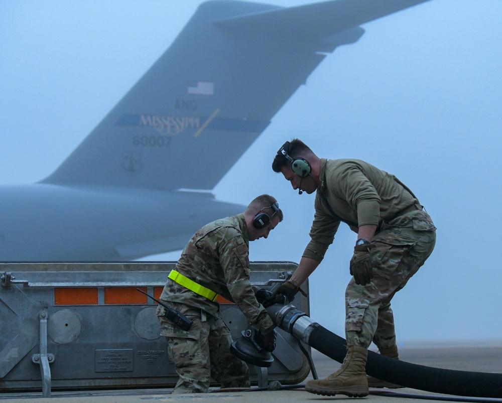 172nd Airlift Wing Fuels and Maintenance Get The Job Done