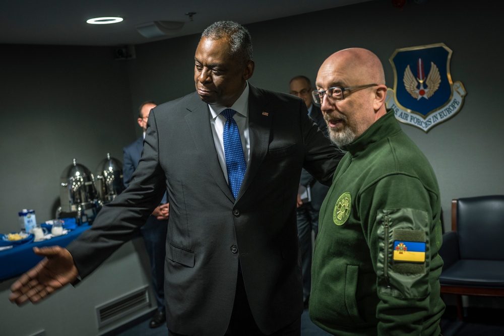 SECDEF Hosts the 11th Ukraine Defense Contact Group