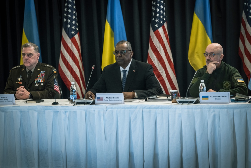 SECDEF Hosts the 11th Ukraine Defense Contact Group