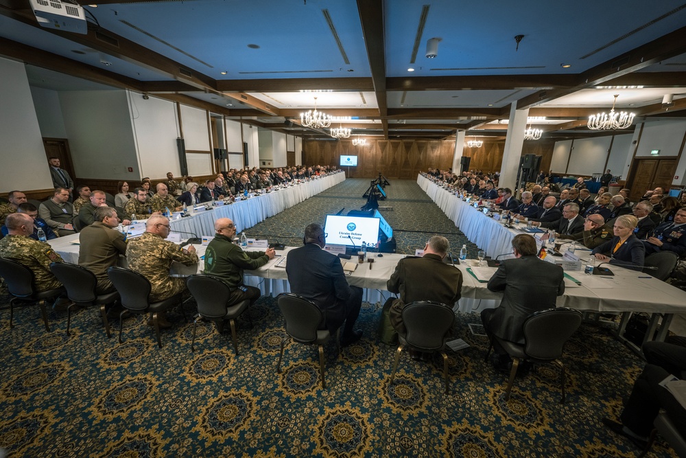 SECDEF Hosts the 11th Ukraine Defense Contact Group