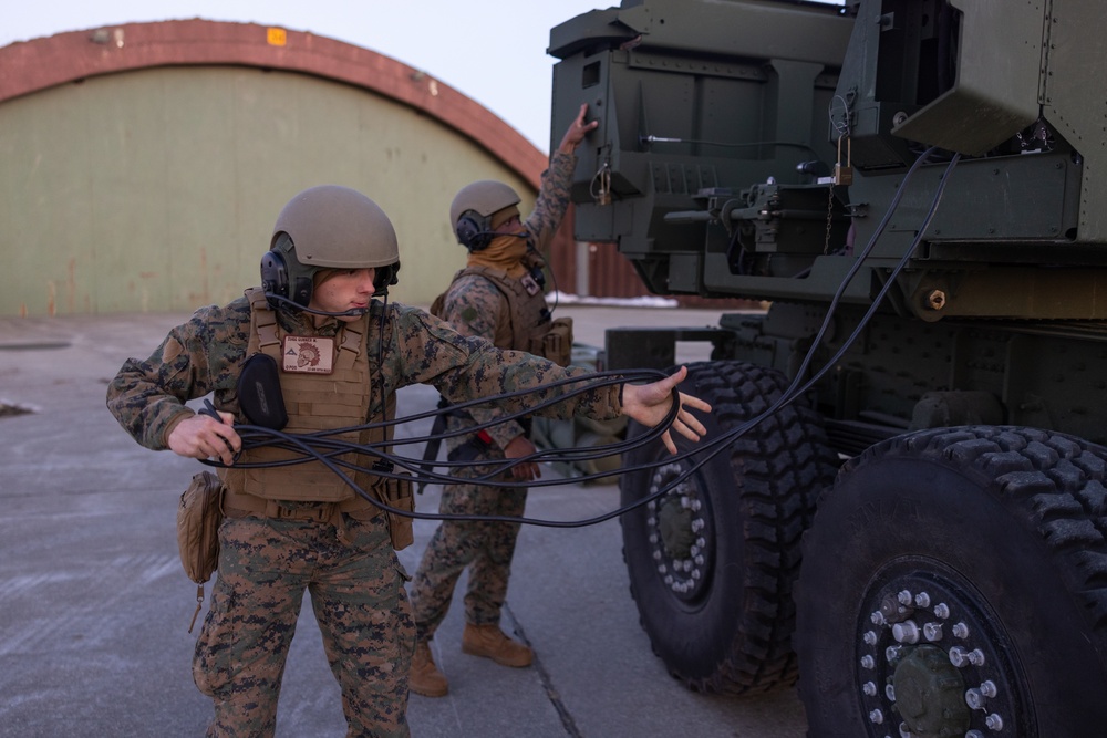 2/10 Marines Conduct HIMARS Training in Norway