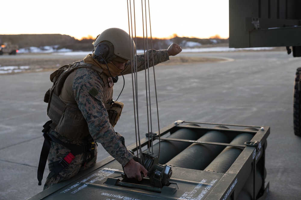 2/10 Marines Conduct HIMARS Training in Norway