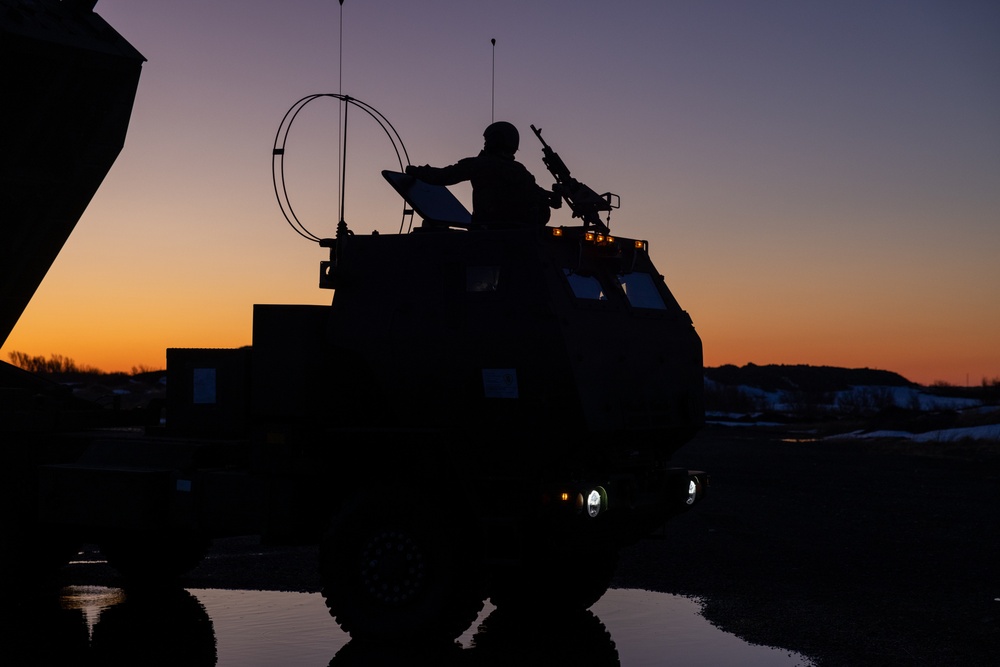 2/10 Marines Conduct HIMARS Training in Norway