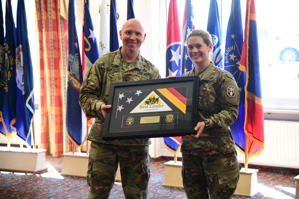 Medical Readiness Command Europe Best Leader Competition Awards