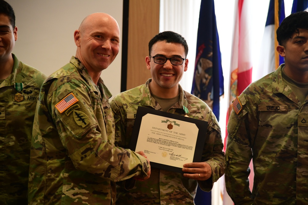 Medical Readiness Command Europe Best Leader Competition Awards