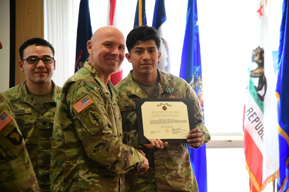 Medical Readiness Command Europe Best Leader Competition Awards