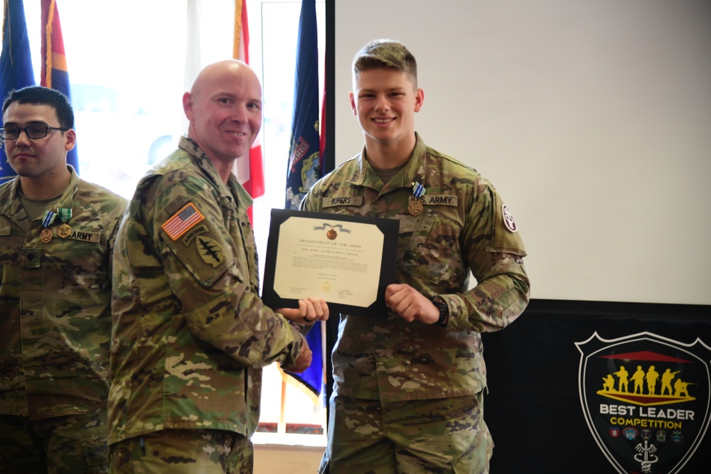 Medical Readiness Command Europe Best Leader Competition Awards