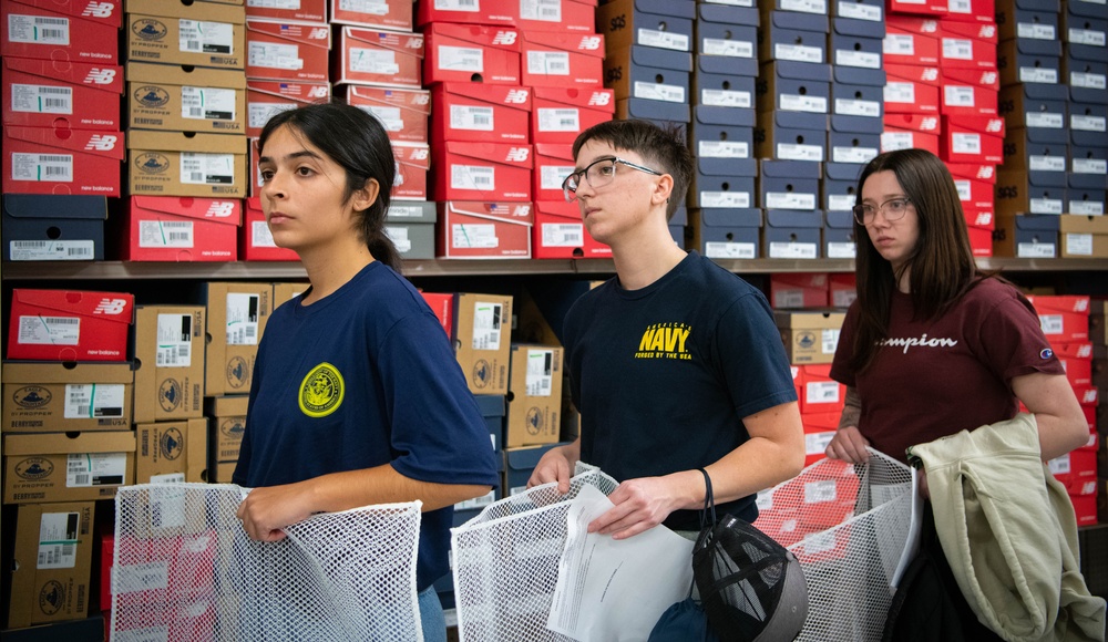 New Recruits Arrive at Recruit Training Command