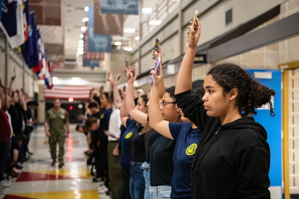 New Recruits Arrive at Recruit Training Command