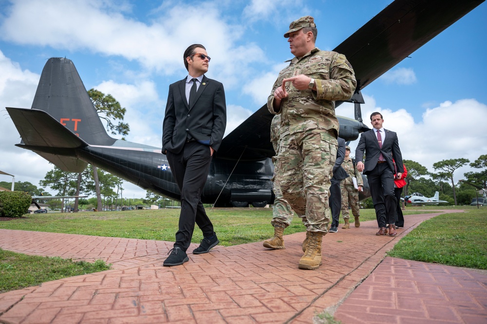 U.S. Representative Visits Hurlburt Field