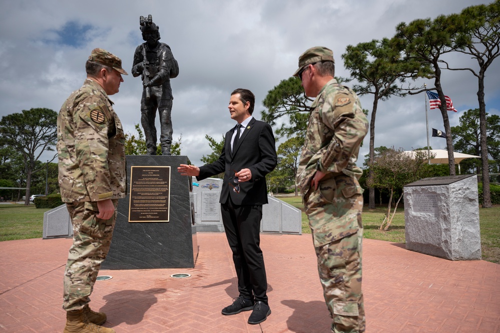 U.S. Representative Visits Hurlburt Field