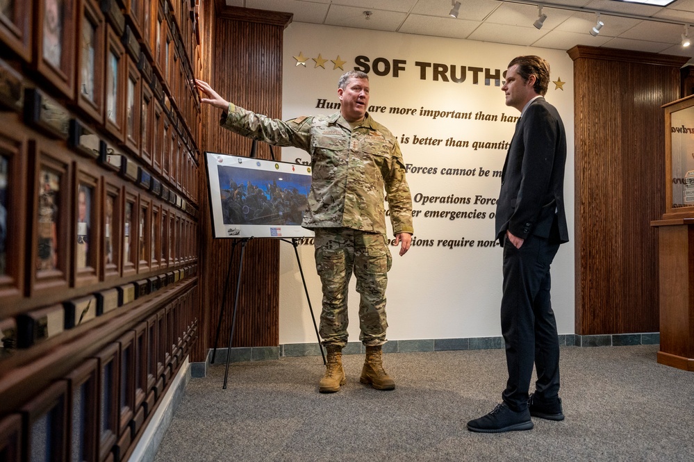 U.S. Representative Visits Hurlburt Field