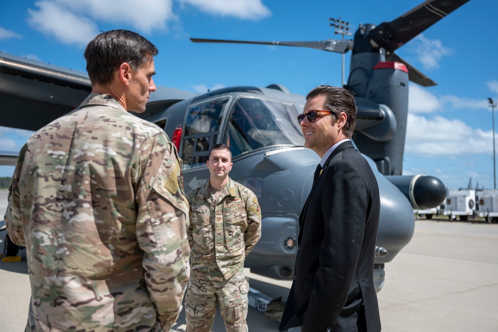 U.S. Representative Visits Hurlburt Field