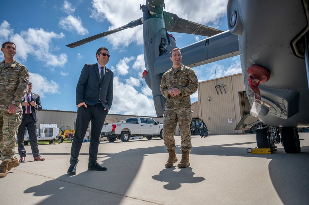 U.S. Representative Visits Hurlburt Field