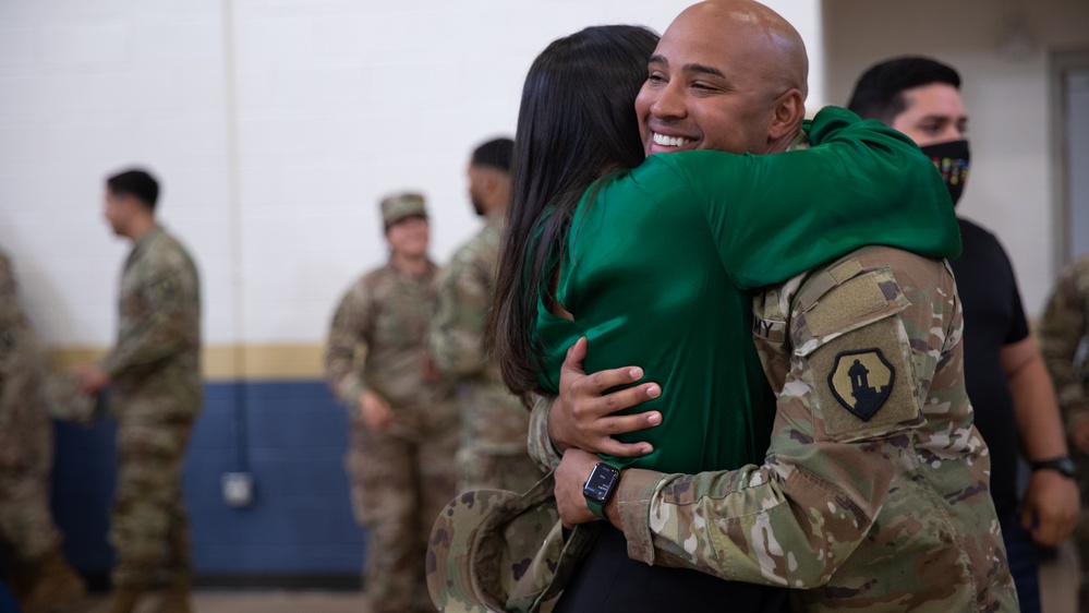 448th Engineer Battalion returns from deployment