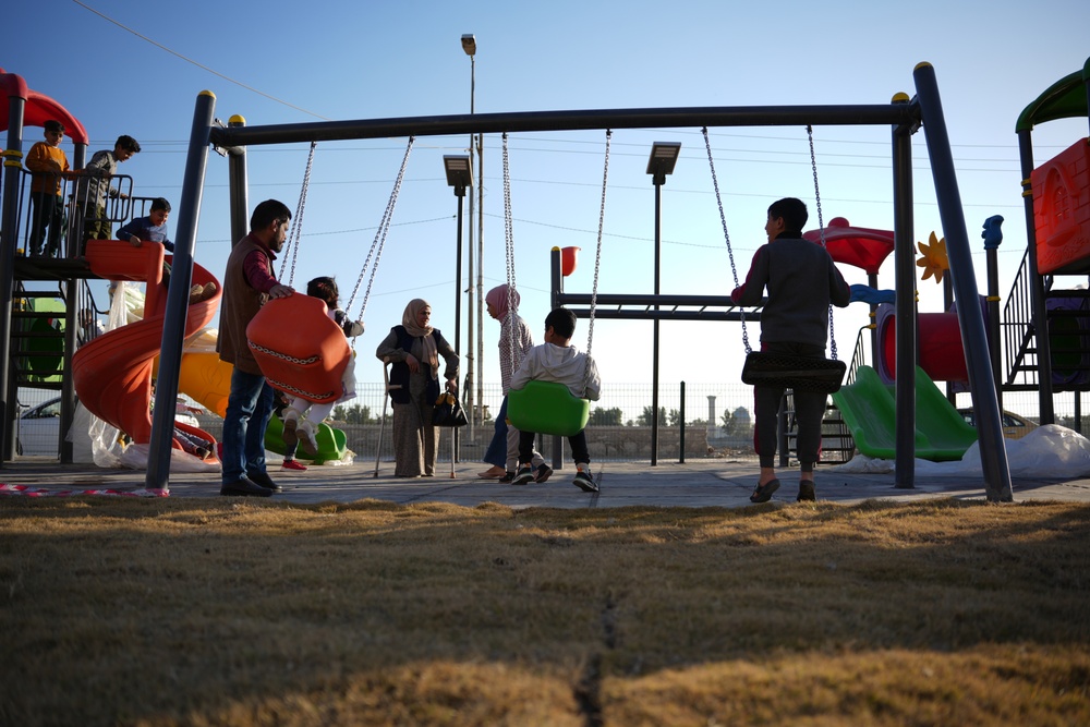 A Public Garden Opens in Nasiriyah