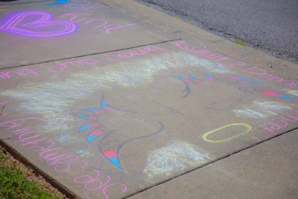 BACH Hosts ‘Chalk the Walk’ Event