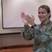 Brig. Gen. Maria A. Juarez visit the 1st Mission Support Command