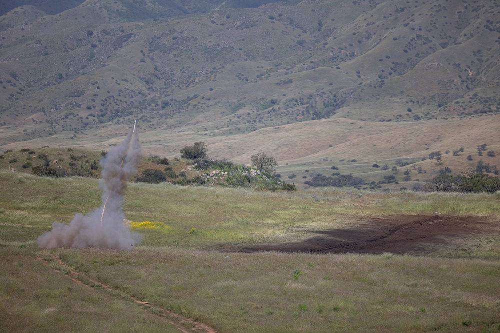 Combat engineers train to employ assault breaching charges