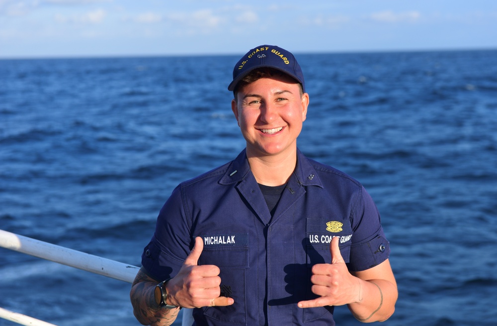 Coast Guard officer candidate is former Olympic swimmer