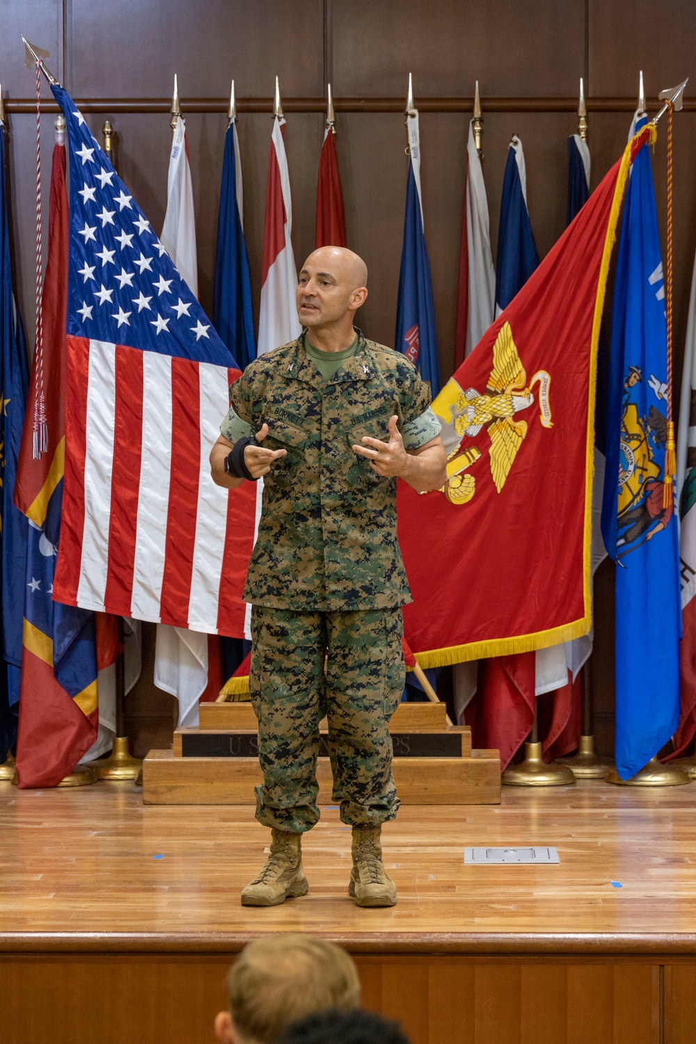 Headquarters Battalion, Marine Forces Reserve Sergeant Major Relief And Appointment Ceremony