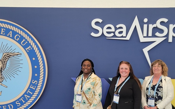 Naval Supply Systems Command Weapon Systems Support provides experts during Sea-Air-Space 2023