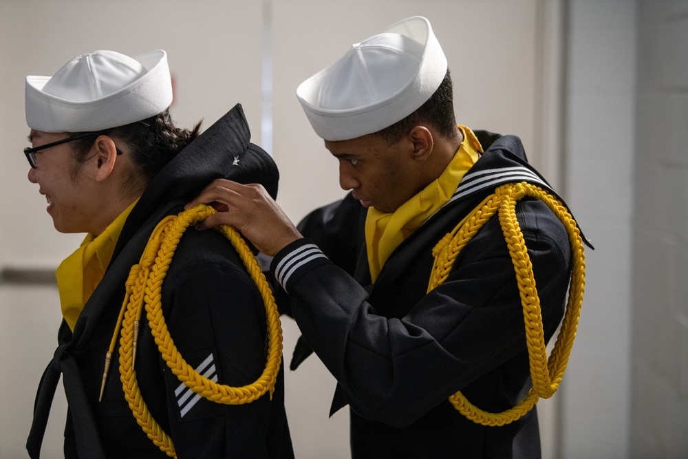 Pass-in-Review Graduation Ceremony