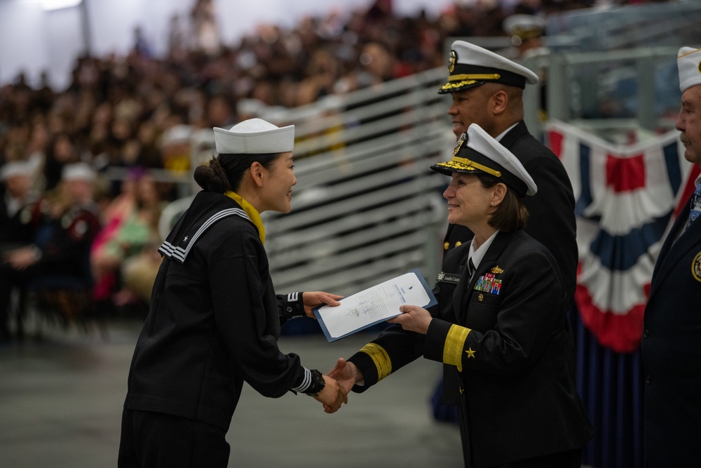 Pass-in-Review Graduation Ceremony