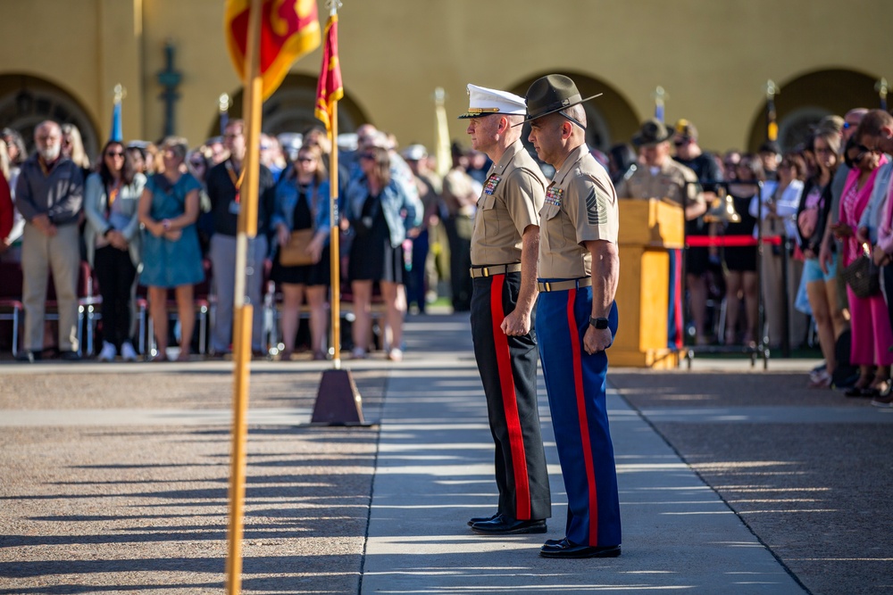 MCRD San Diego Mascot Relief and Appointment