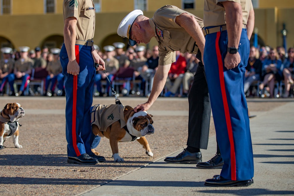 MCRD San Diego Mascot Relief and Appointment