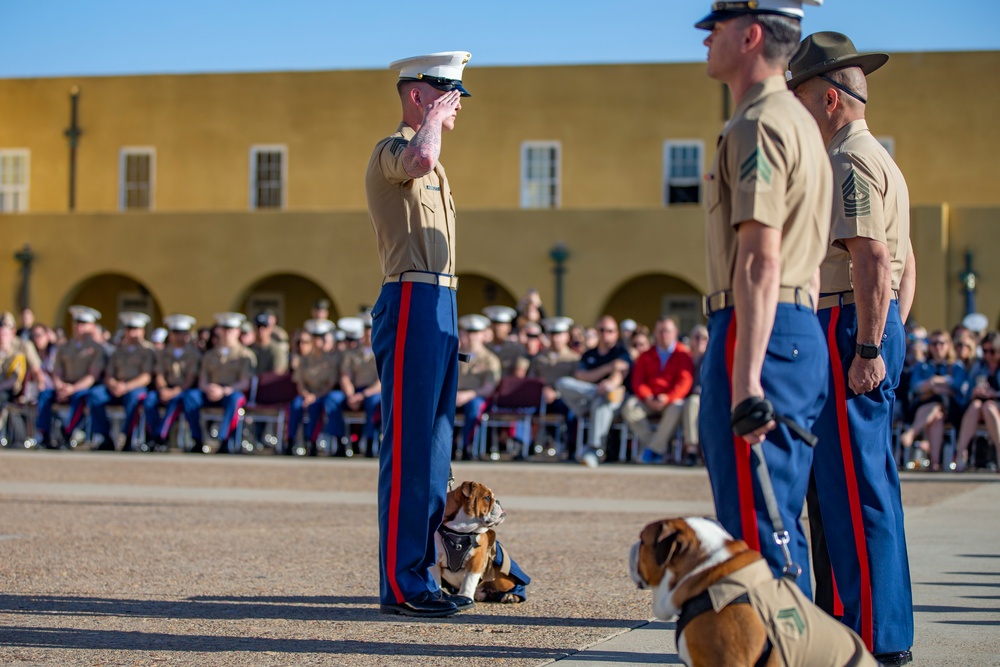 MCRD San Diego Mascot Relief and Appointment